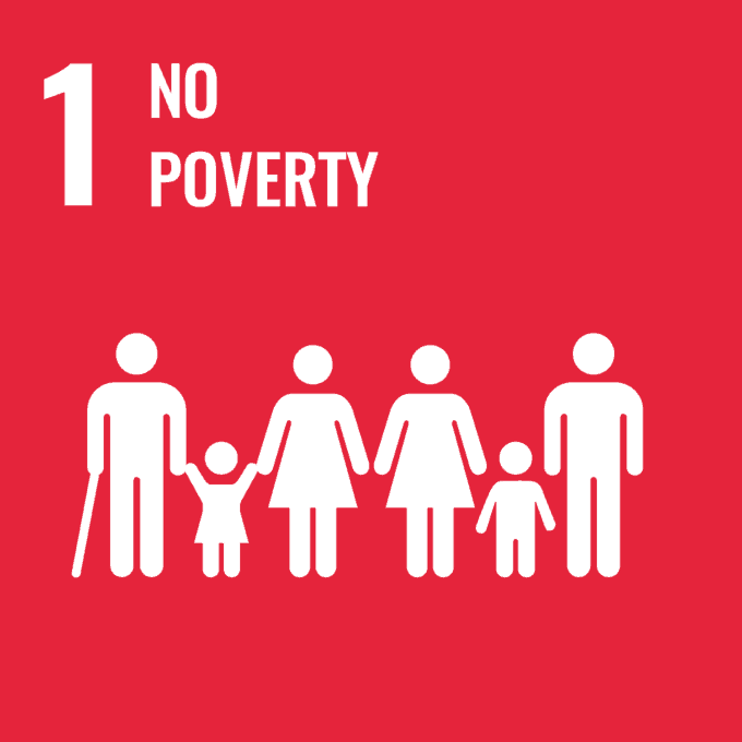 Icon SDG 1: No Poverty